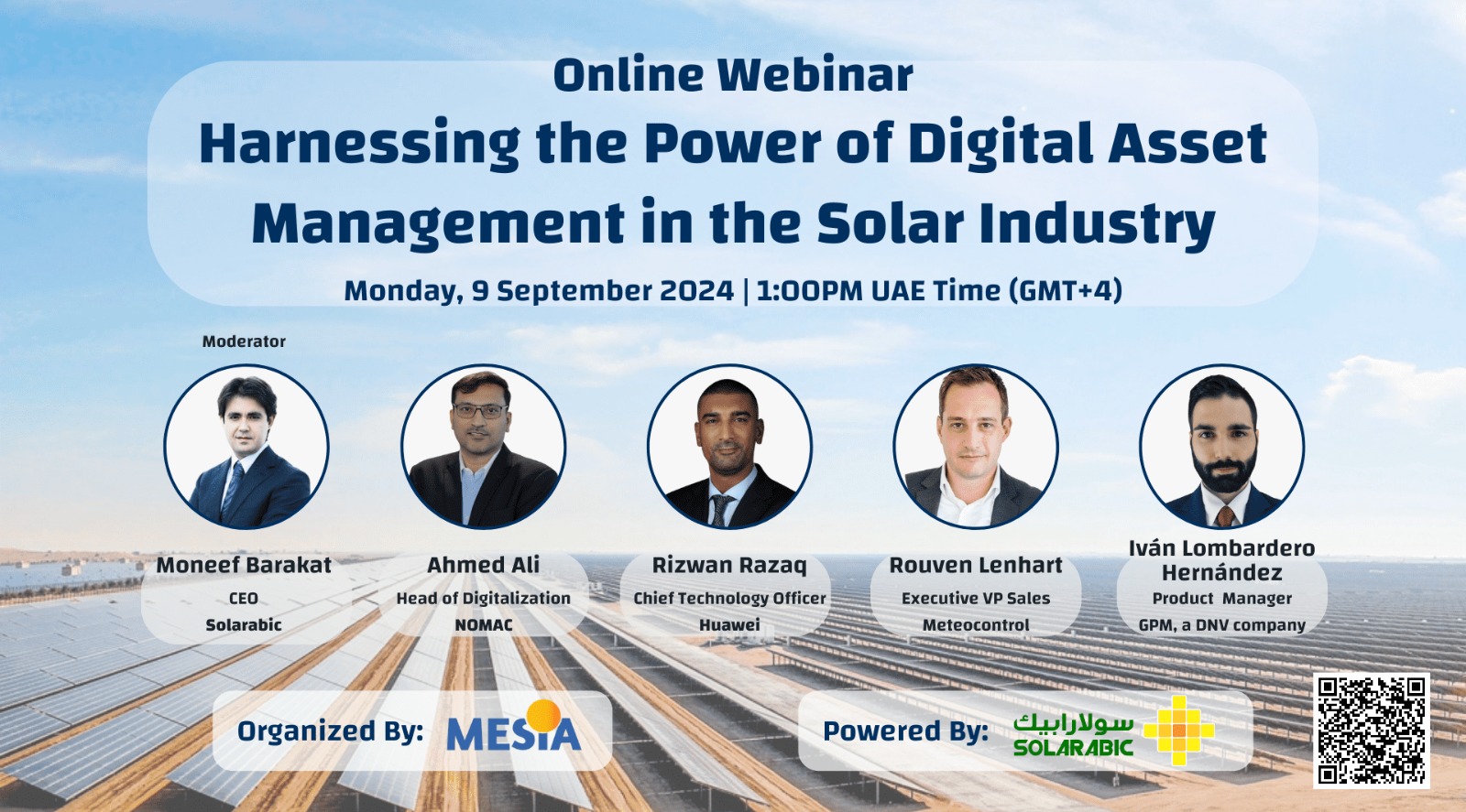WEBINAR: Harnessing the Power of Digital Asset Management in the Solar Industry