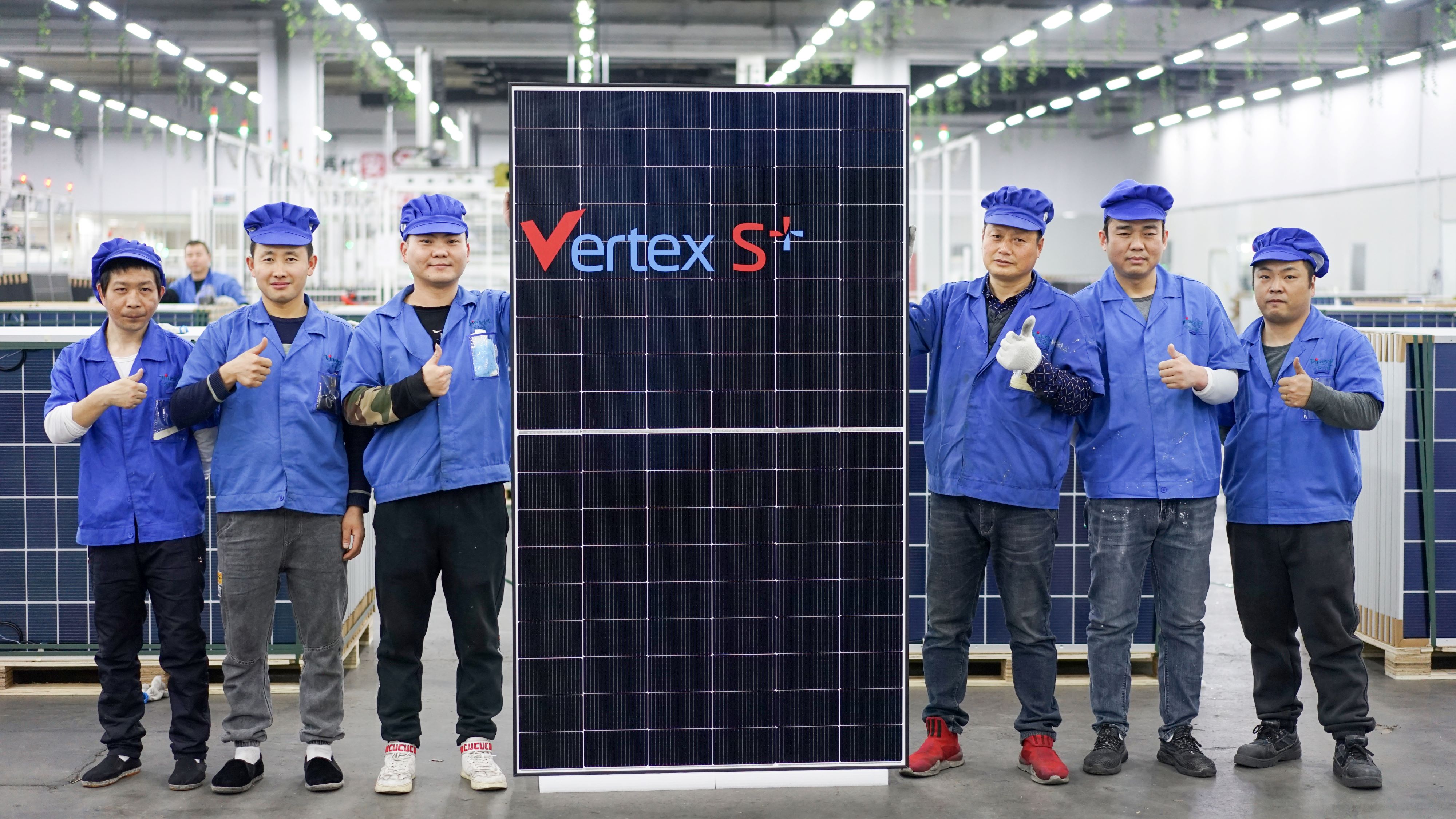 Trina Solar Vertex S+ 505W n-type Dual-Glass Modules Enter Mass Production  