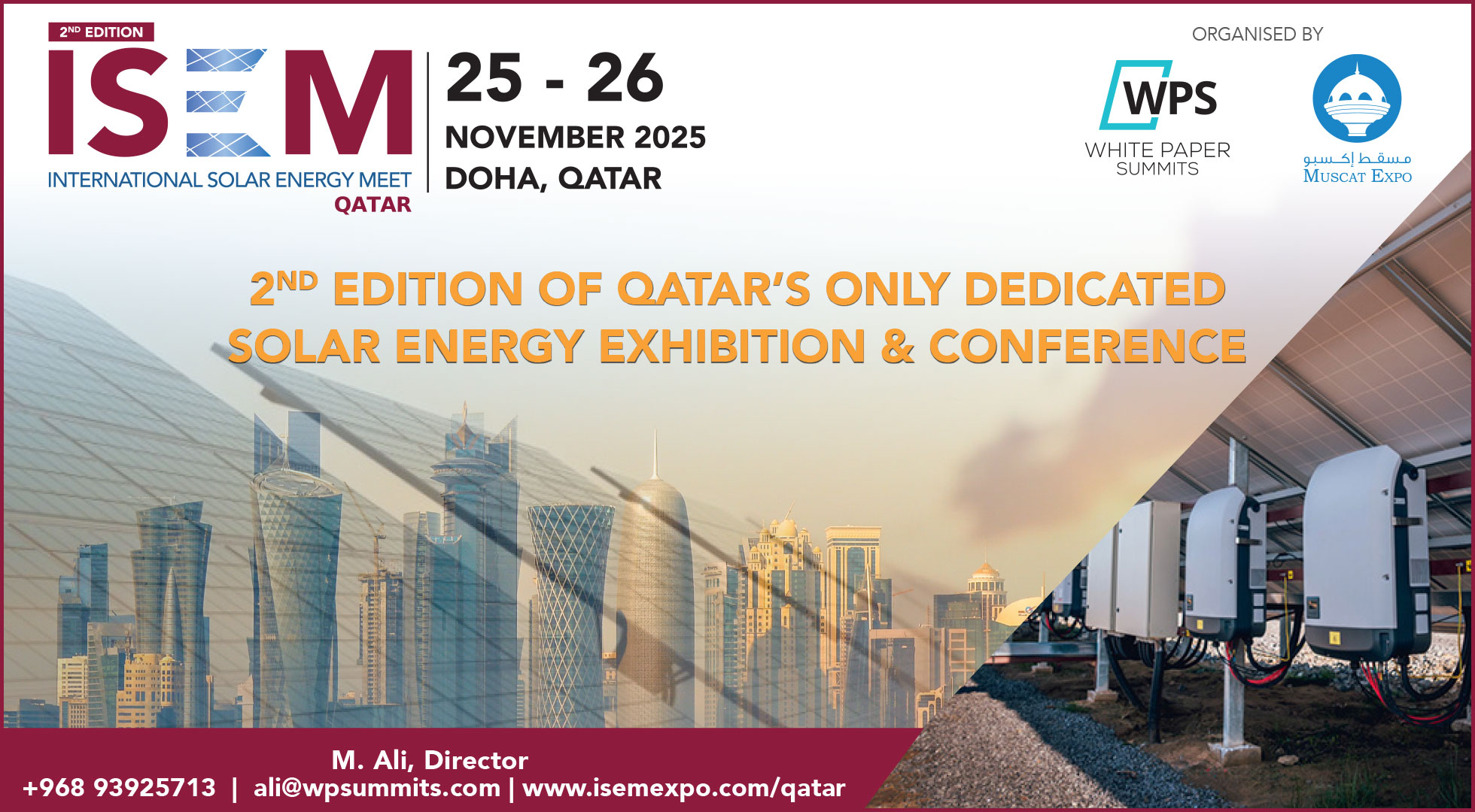 International Solar Energy Meet Qatar 2025