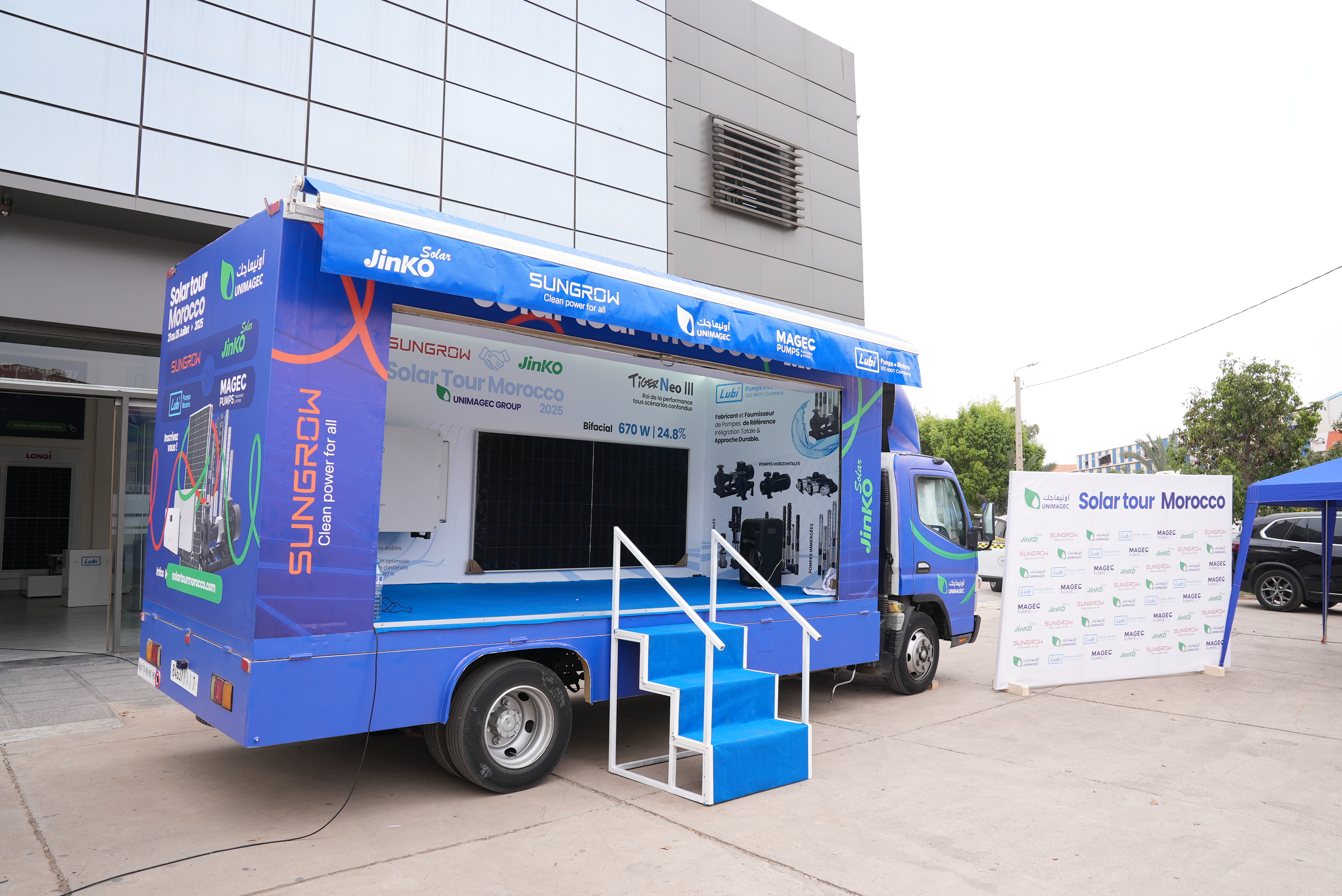 Jinko Solar Successfully Concludes Solar Tour Across Morocco in collaboration with Unimagec 