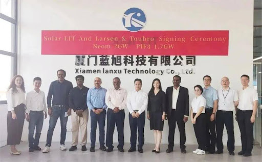 Solar-LIT signs contract with L&T to supply Automatic Robotic Cleaning System (ARCS) for the World’s Largest Green Hydrogen plant at NEOM