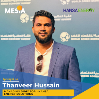 Spotlight on Thanveer Hussain - Managing Director, Hansa Energy Solutions