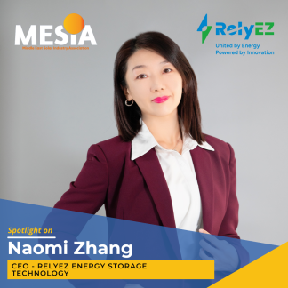 Spotlight on Naomi Zhang - CEO, RelyEZ Energy Storage Technology