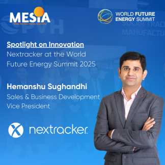 Spotlight on Innovation - Nextracker at the World Future Energy Summit 2025