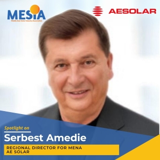 Spotlight on Serbest Amedie - Regional Director for MENA, AE Solar