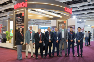 LONGi showcased next-generation solar solutions at Solar & Storage Egypt 2025